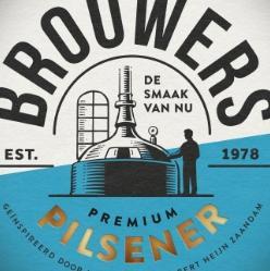 Brouwers Pilsener logo Brouwers Pilsener logo